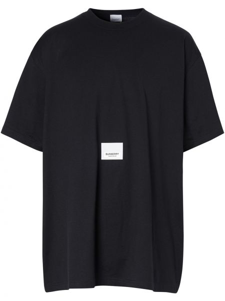 T-krekls Burberry melns