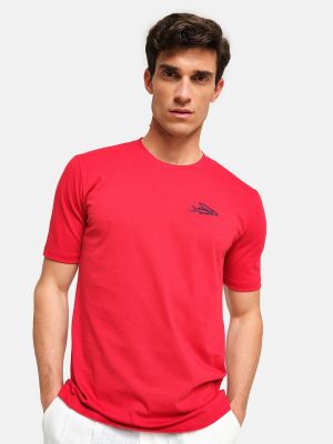Camiseta manga corta Peninsula rojo