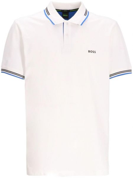 Poloshirt Boss hvid