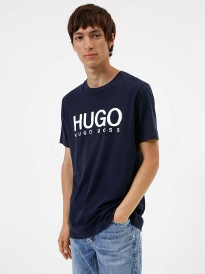 Camiseta manga corta Hugo azul
