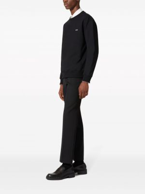 Bluza bawełniana z nadrukiem Valentino Garavani czarna