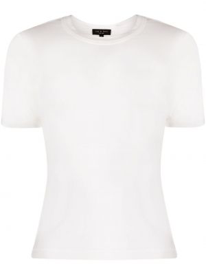 Koszulka z modalu Rag & Bone biała
