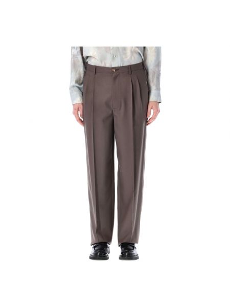 Spodnie garniturowe Magliano brązowe