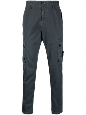 Pantaloni dritti Stone Island grigio