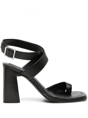 Leder sandale Senso schwarz