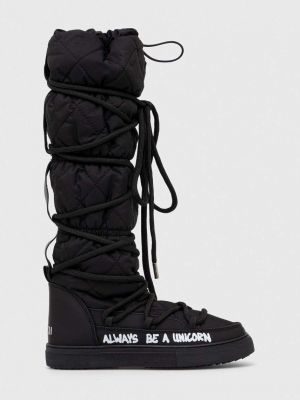 Čizme za snijeg s printom Inuikii crna