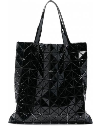 Shopper à imprimé à motif géométrique Bao Bao Issey Miyake noir