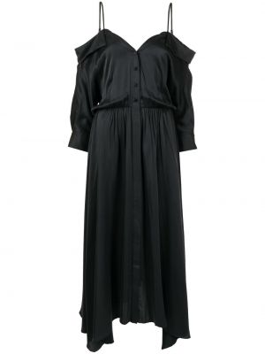 Koktejlové šaty Jonathan Simkhai černé