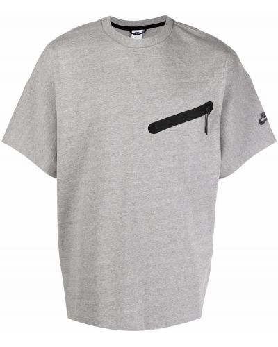 Camiseta sin mangas con cremallera con cremallera Nike negro