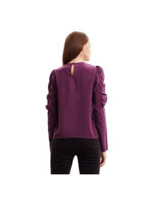 Jersey de tela jersey Desigual violeta
