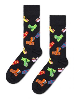 Nogavice Happy Socks črna