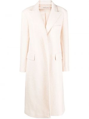 Plstěný kabát Blanca Vita bílý