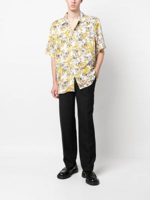Džinsa krekls ar apdruku Versace Jeans Couture balts