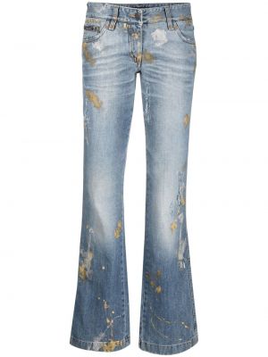 Jeans con stampa Dolce & Gabbana Pre-owned nero