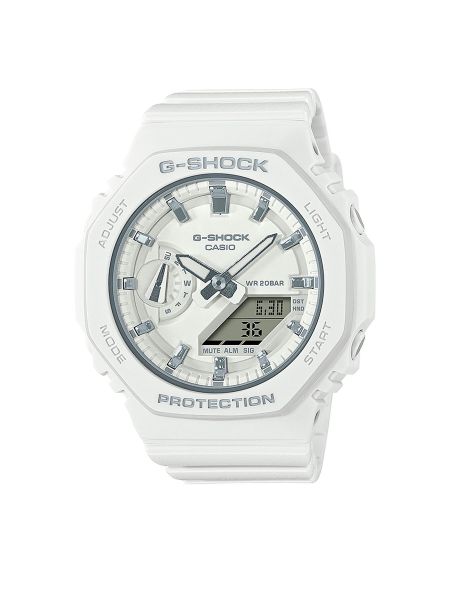 Biały zegarek G Shock