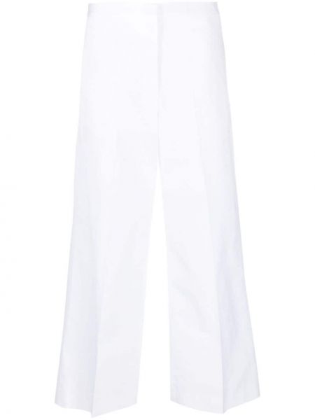 Pantaloni di cotone Fabiana Filippi bianco