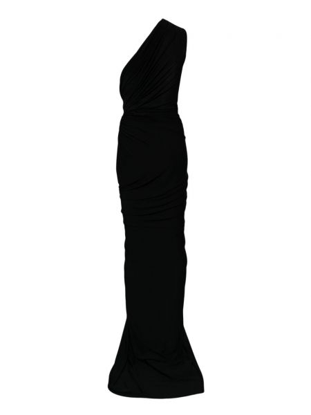 Sukienka wieczorowa drapowana Rick Owens Lilies czarna