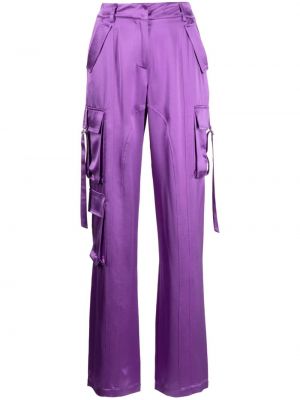 Pantalon droit avec poches Retrofete violet