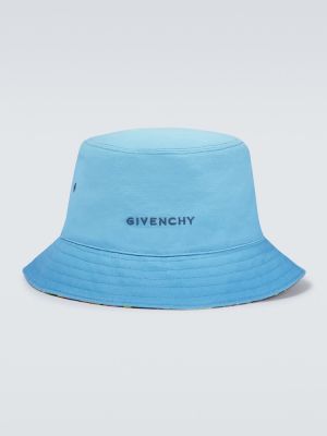 Двустранна шапка Givenchy синьо