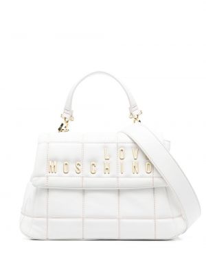 Väska Love Moschino vit