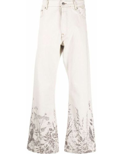 Floral jeans med normal passform Cmmn Swdn