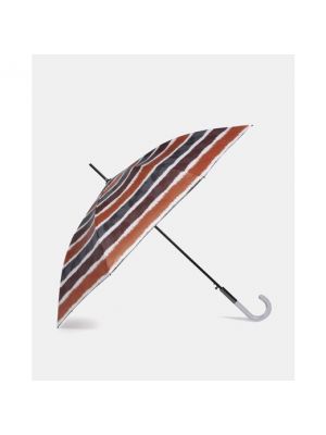 Paraguas a rayas con estampado Vogue