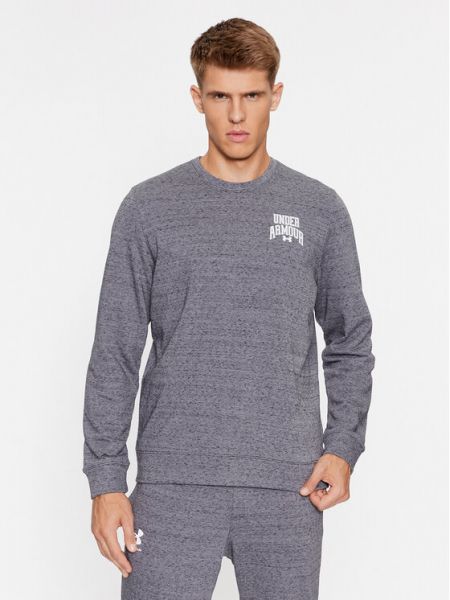 Relaxed суитчър Under Armour сиво