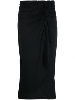 Midi sukně Iro - Černá