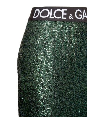 Fusta lunga Dolce & Gabbana verde