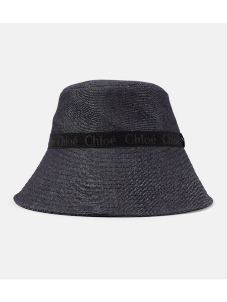 Шляпа Chloé синяя