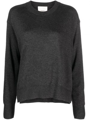 Sweter z okrągłym dekoltem Isabel Marant szary