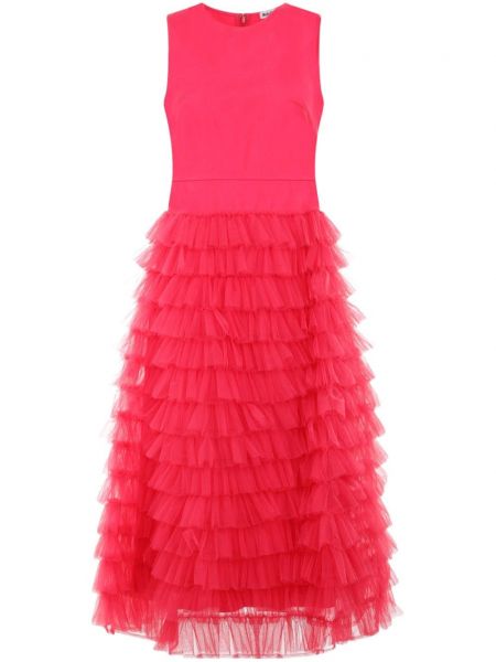 Коктейлна рокля Molly Goddard розово