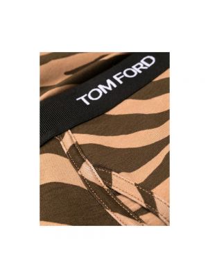 Bokserki Tom Ford brązowe