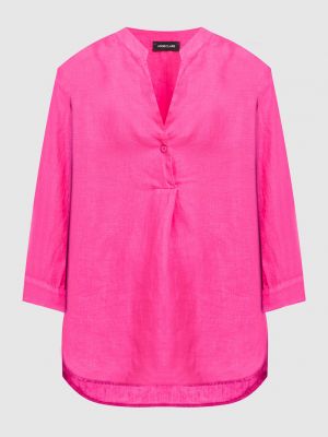 Льняная блузка Anneclaire розовая