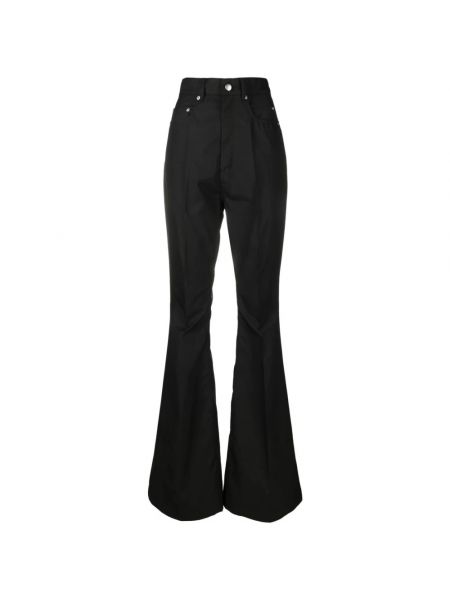 Czarne jeansy relaxed fit Rick Owens