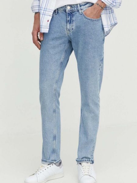 Niebieskie jeansy skinny Tommy Jeans