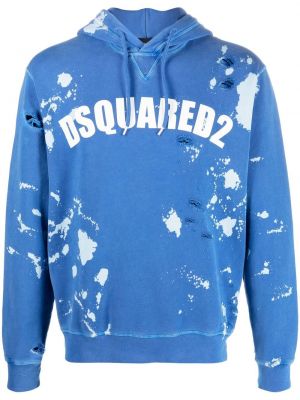 Hoodie Dsquared2 blå