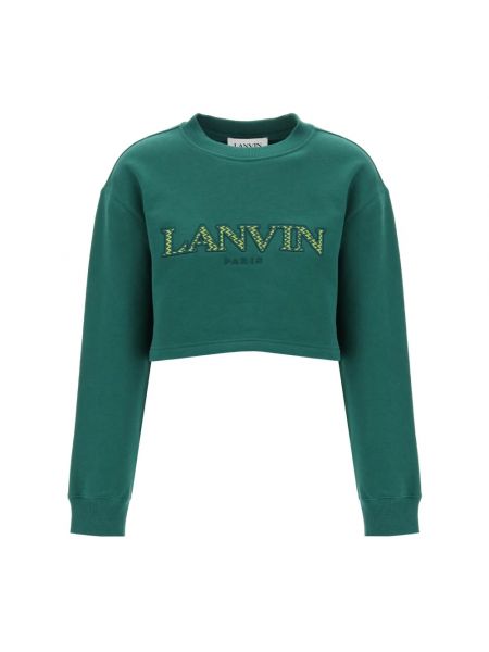 Sweatshirt Lanvin grün