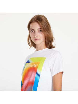 Dámské pyžamo Calvin Klein Pyjama Pride Set bílé/černé