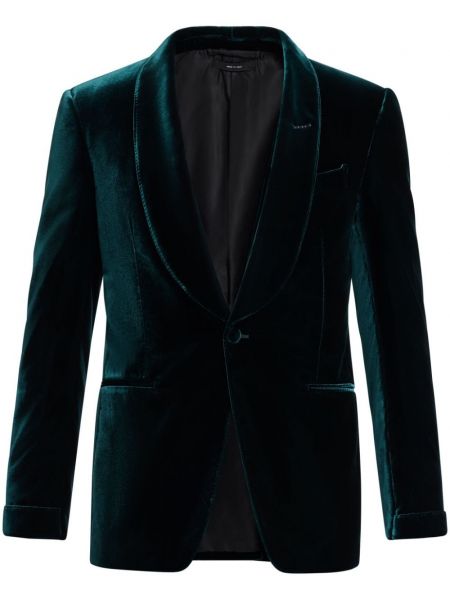 Velour blazer Tom Ford grøn