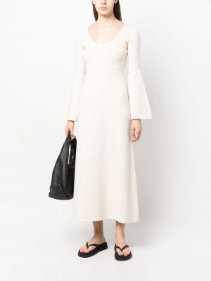 Pletené šaty By Malene Birger bílé