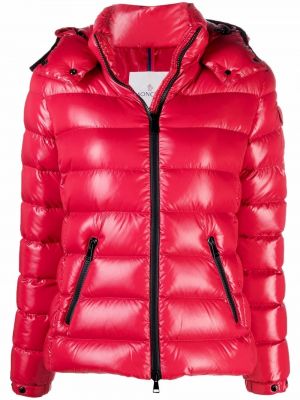 Zip lang jakke Moncler rød