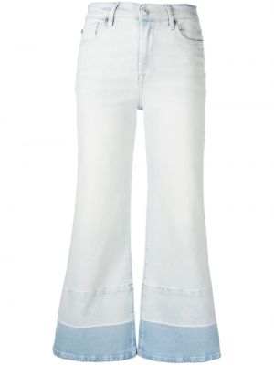 Relaxed fit flare jeans 7 For All Mankind blå