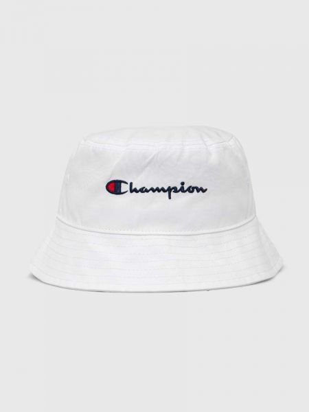 Белая хлопковая шляпа Champion
