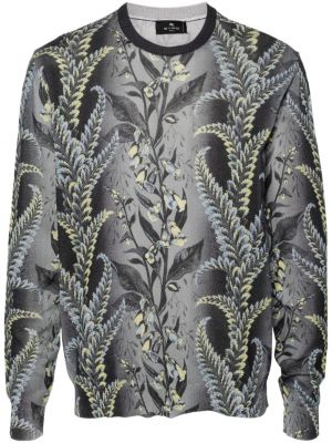 Φλοράλ βαμβακερός πουλόβερ με σχέδιο Etro