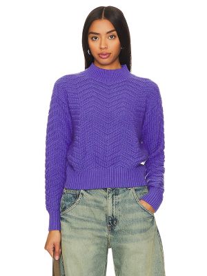 Jersey de cachemir Autumn Cashmere violeta