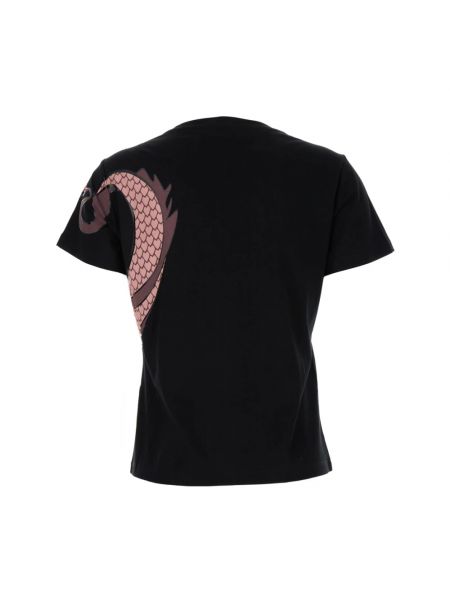 Camiseta de tela jersey Pinko negro