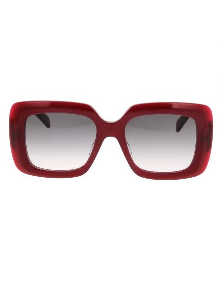 Okulary przeciwsłoneczne eleganckie Céline czerwone