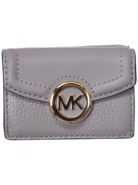 Peňaženka s perlami Michael Michael Kors sivá