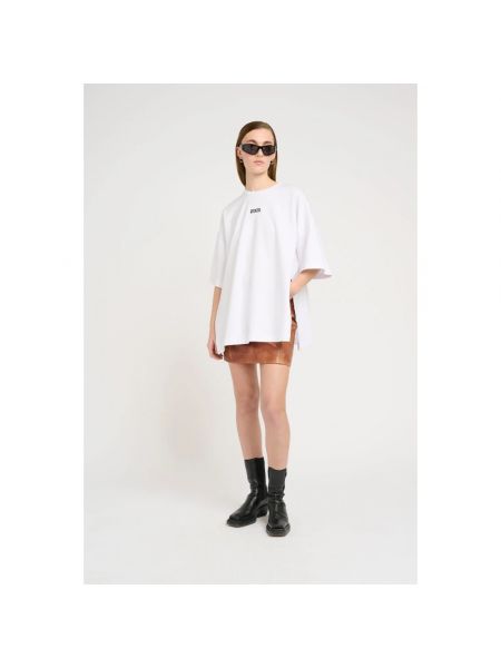 Top oversized Gestuz blanco